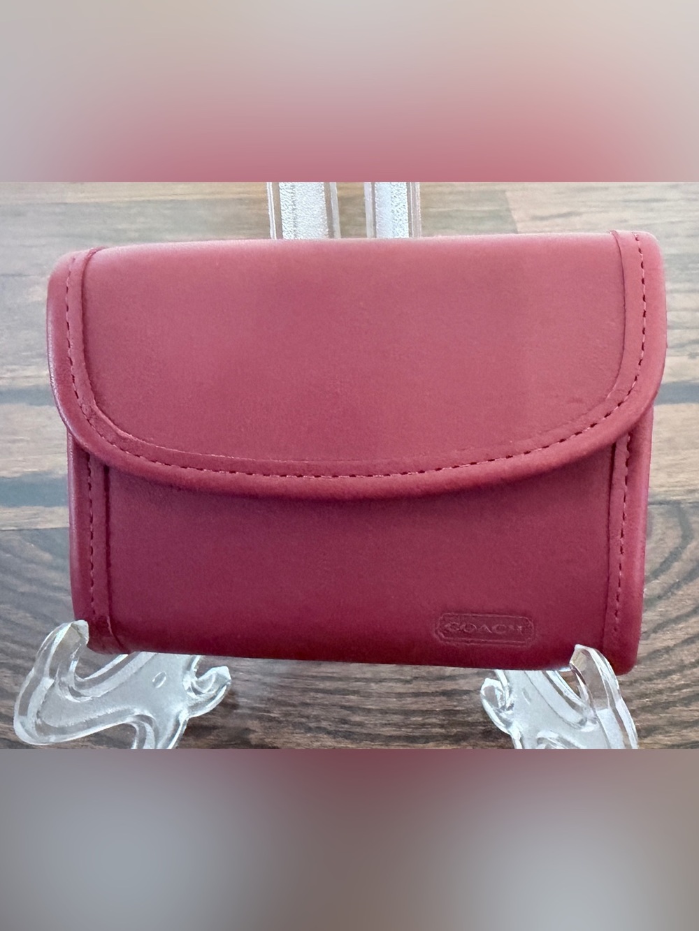 NWT Vintage Coach 7219 Multifunction Purse in Red